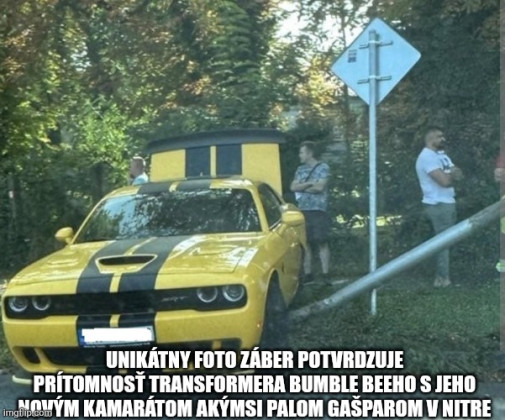 Si to ty, Bumble Bee?
